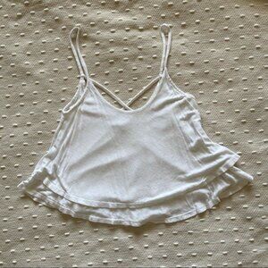 Aeropostale Summer Tank Size Small - White